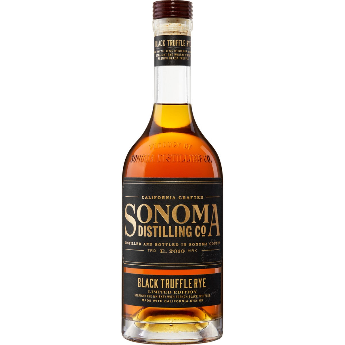Sonoma Distilling Co. Black Truffle Rye 750 ml