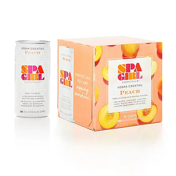 Spa Girl Peach Cocktail Mini Pack 10x50ml