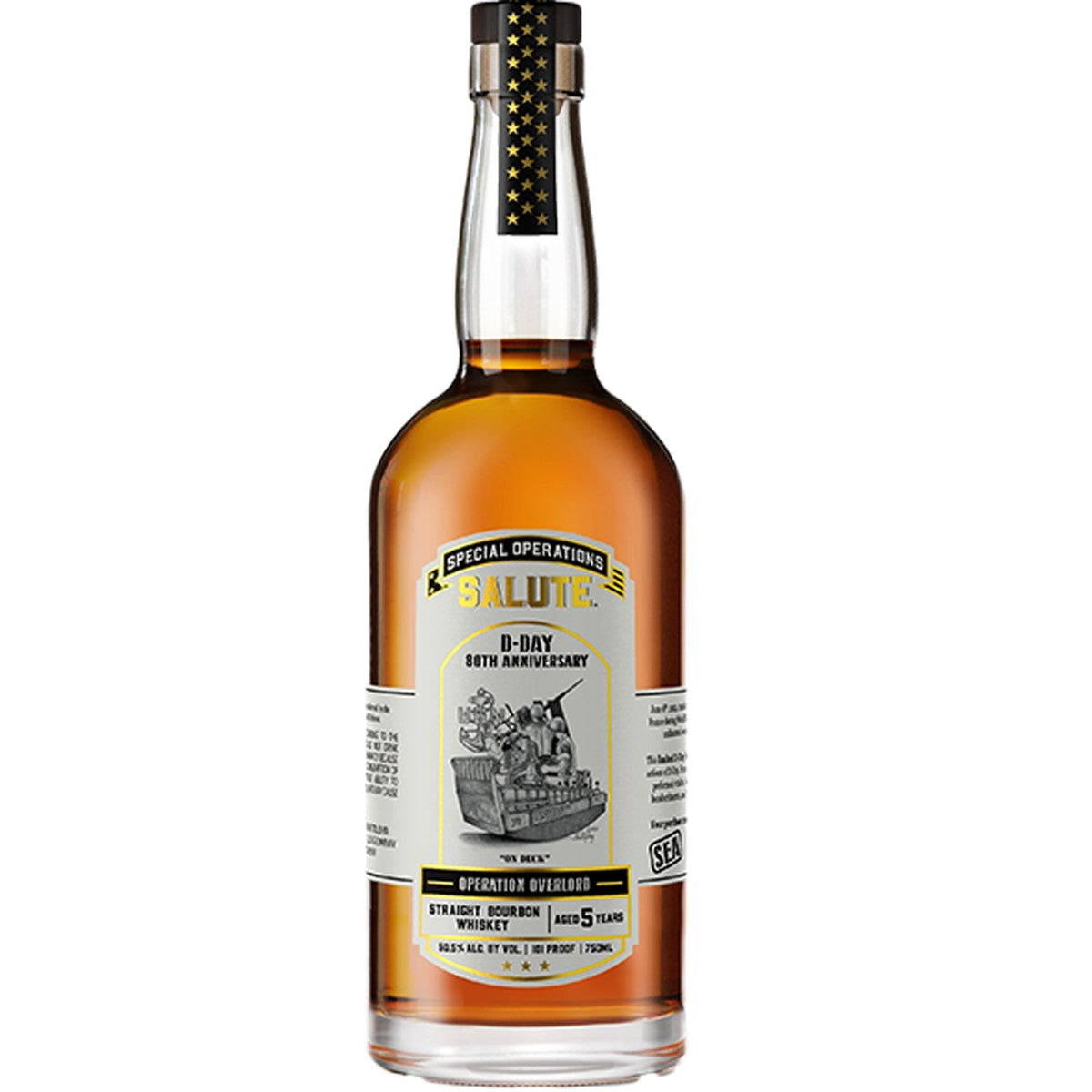 Special Operations Salute D-Day 80th Edition Sea 5 year 750 ml