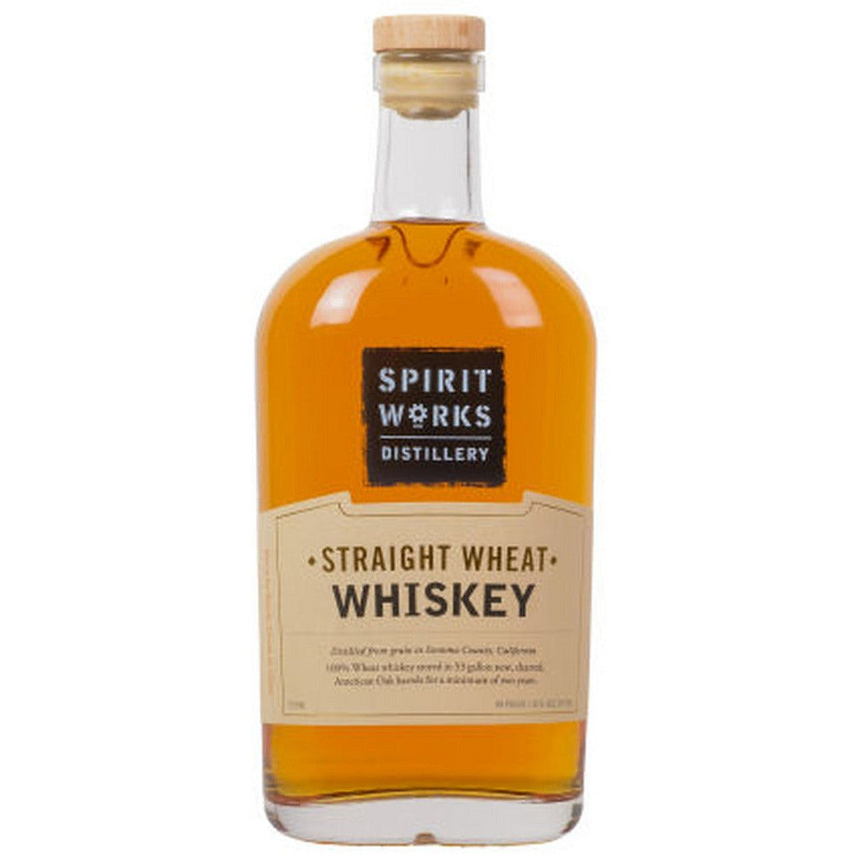Spirit Works Distillery Straight Wheat Whiskey 750 ml