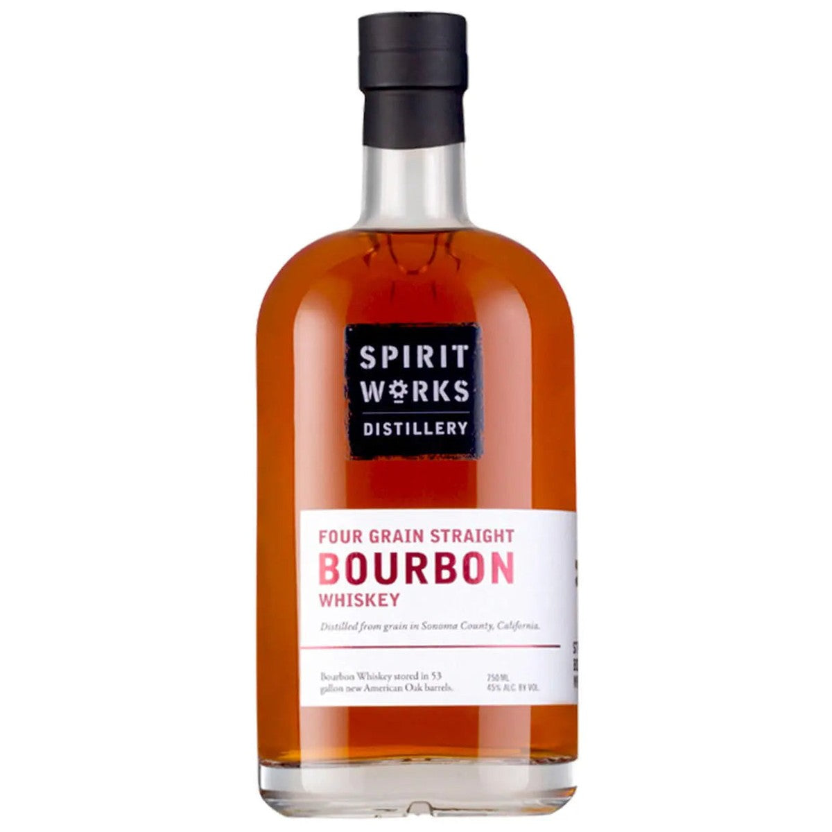 Spirit Works Four Grain Straight Bourbon Whiskey 750 ml