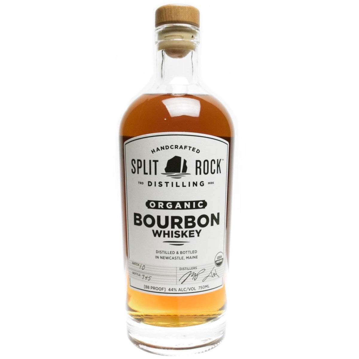 Split Rock Organic Straight Bourbon Whiskey 750 ml