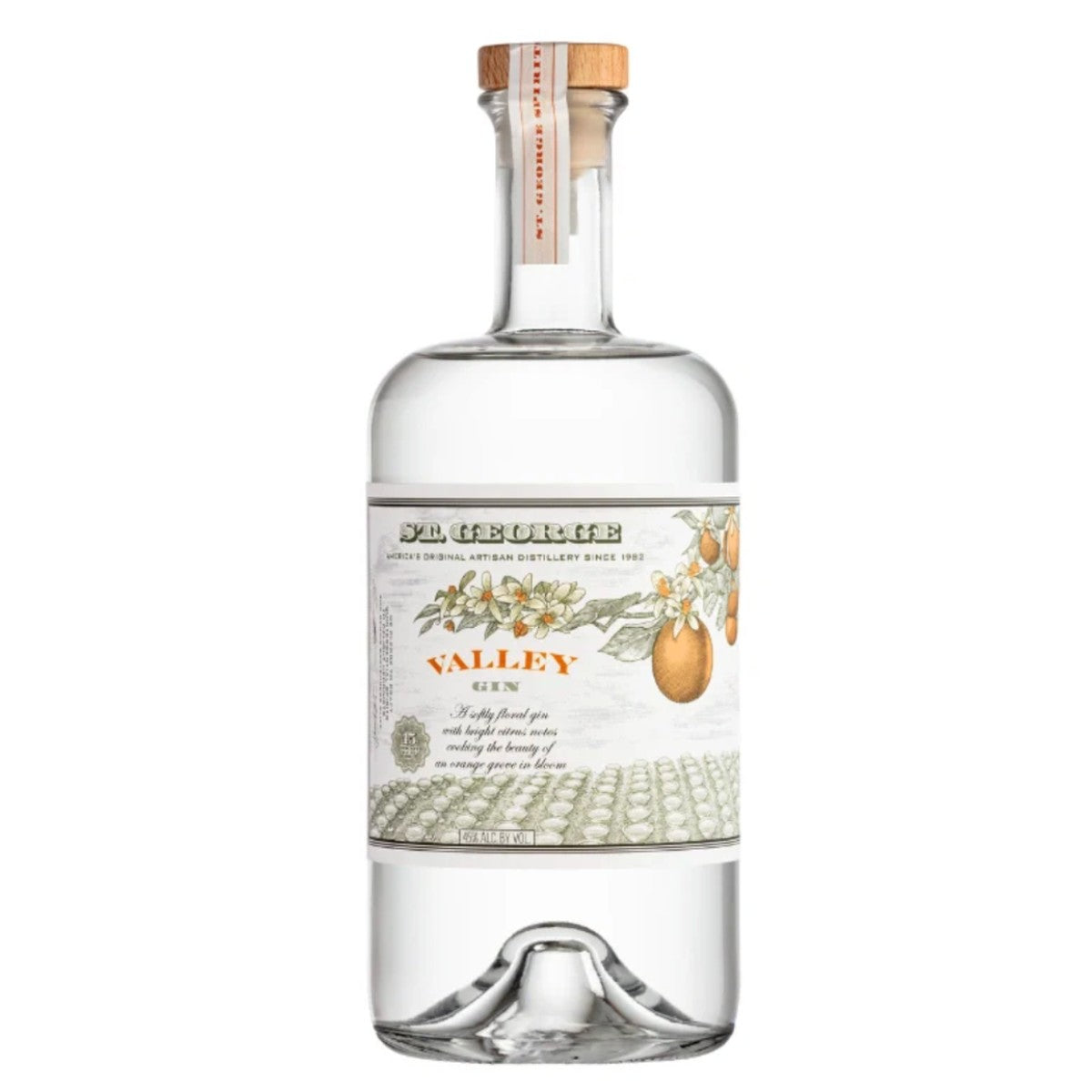 St George Valley Gin 750 ml