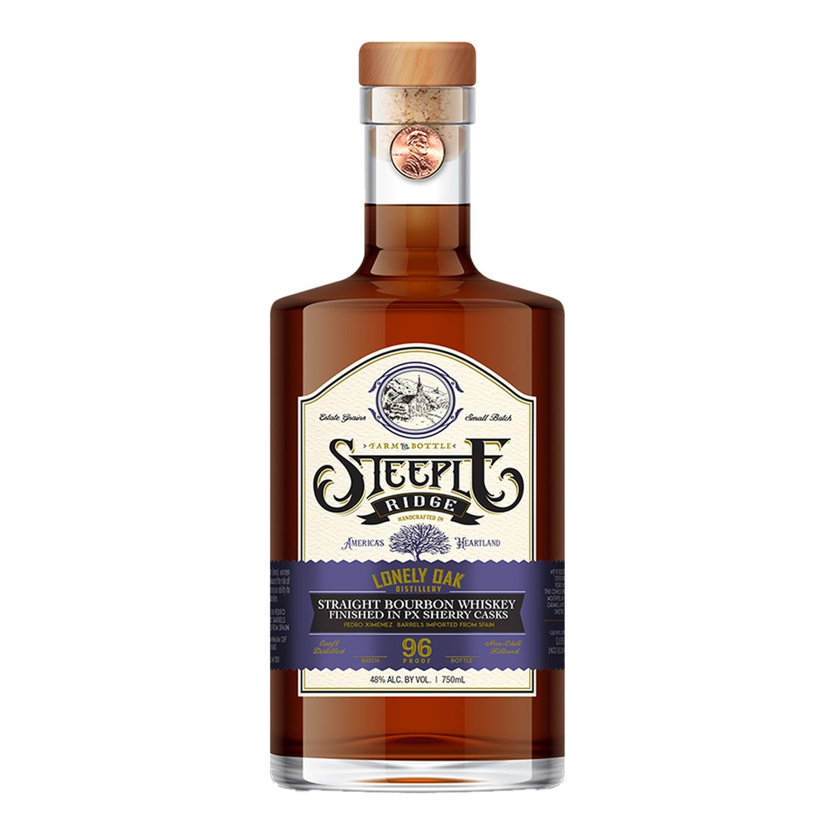 Steeple Ridge Straight Bourbon Finished in PX Sherry Casks 750 ml