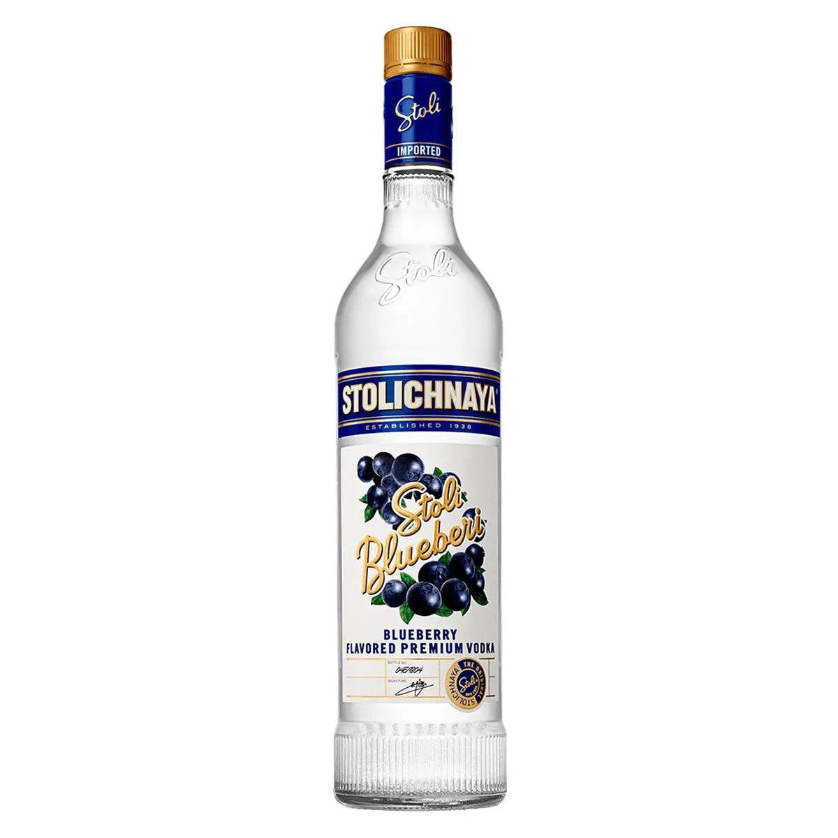 Stolichnaya Blueberi Vodka 750 ml