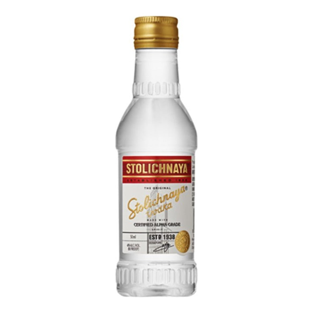 Stolichnaya The Original Vodka 50 ml