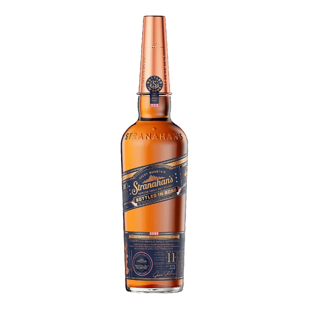 Stranahan's Bottled in Bond 11 Year American Single Malt Whiskey 750 ml