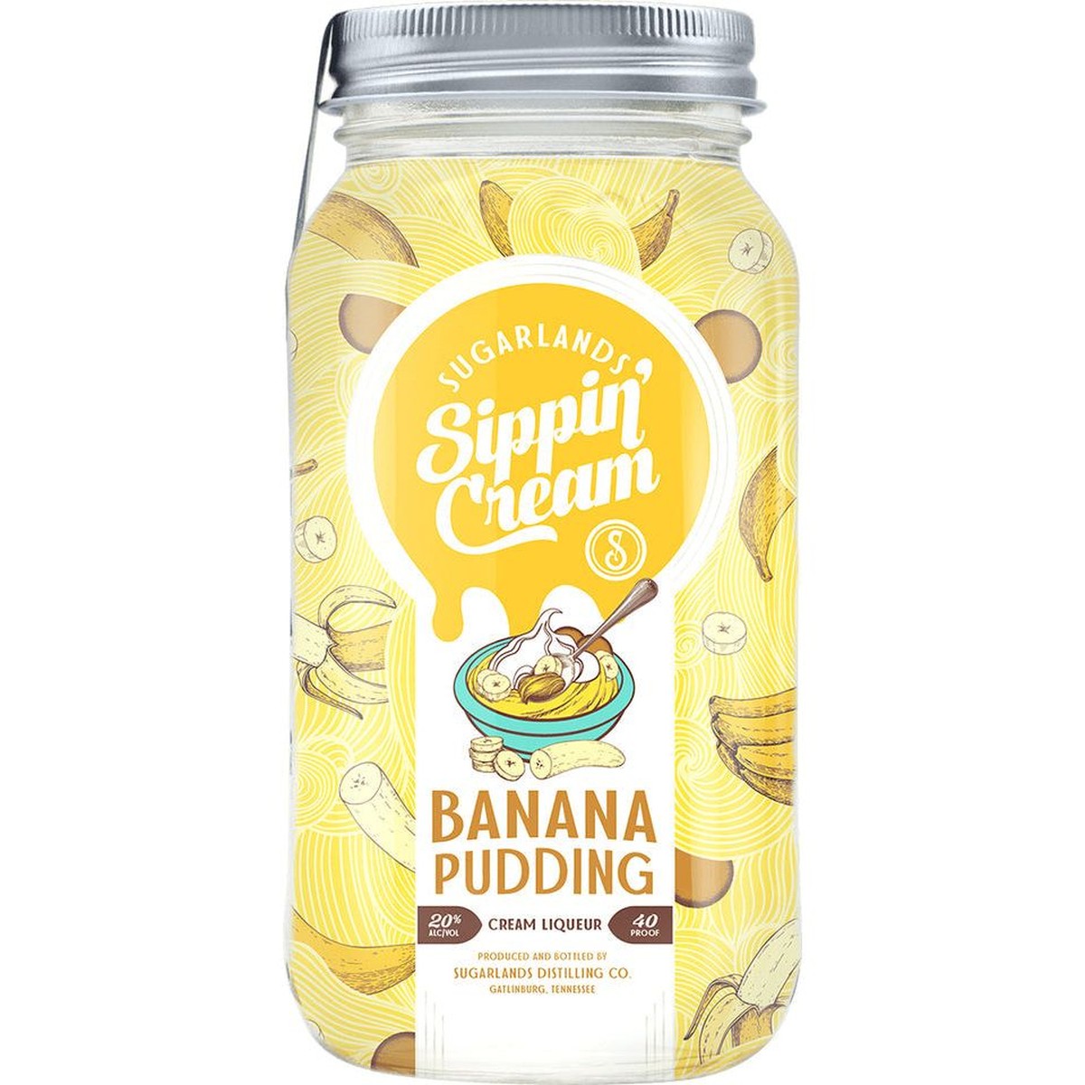 Sugarlands Banana Pudding Appalachian Sippin' Cream 750 ml