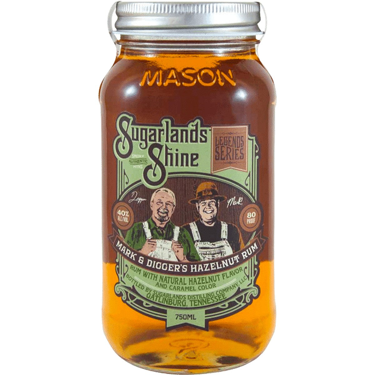 Sugarlands Shine Mark & Digger's Hazelnut Rum