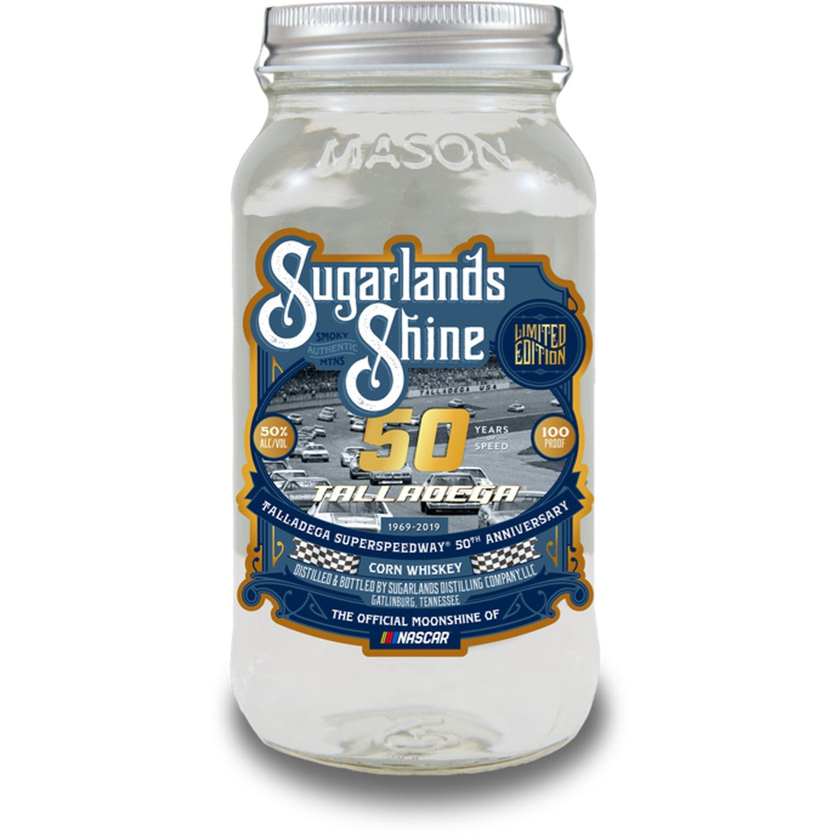 Sugarlands Shine Talladega 50th Anniversary Corn Whiskey 750 ml