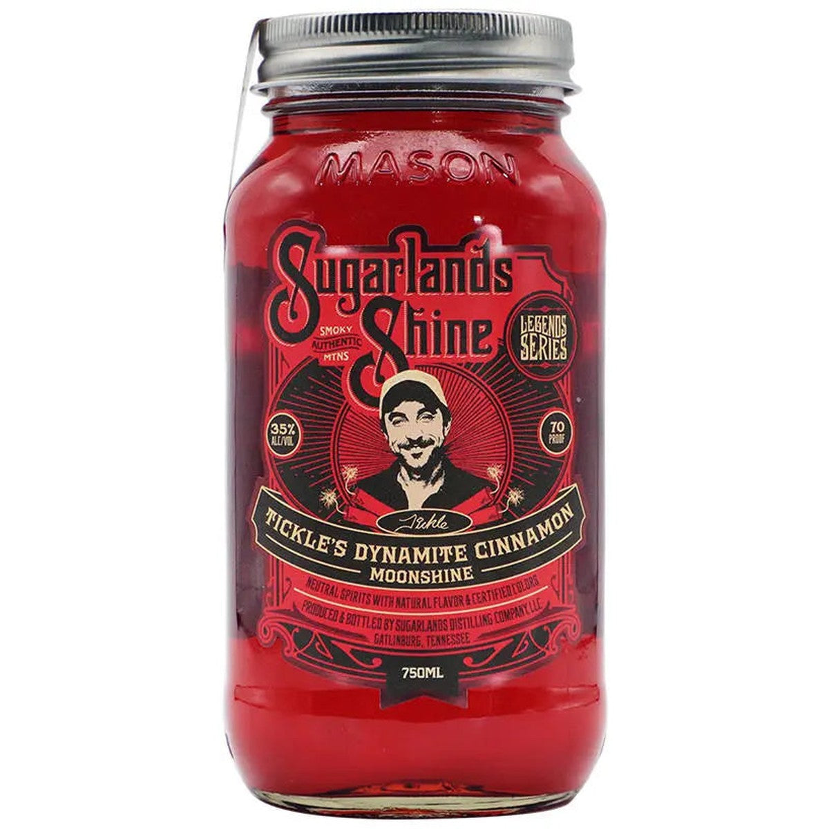 Sugarlands Shine Tickles Dynamite Cinnamon Moonshine 750 ml