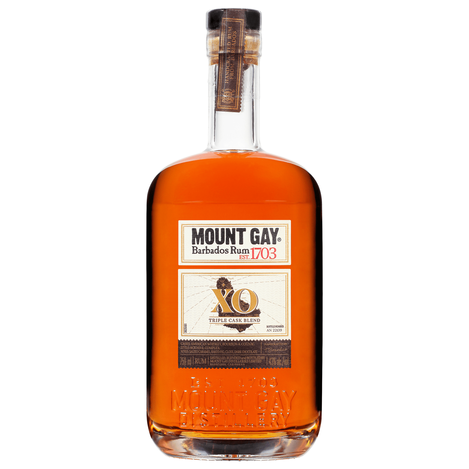 Mount Gay XO Rum 750 ml