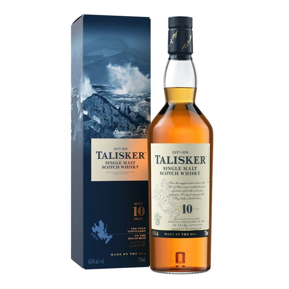 Talisker 10 Year Old Island Single Malt Scotch Whisky 750 ml product image 11