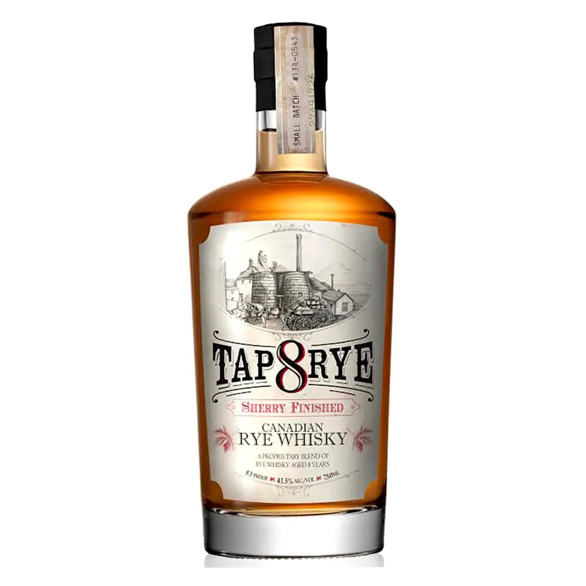 Tap 8 Rye Sherry Finished Canadian Rye Whisky 750 ml