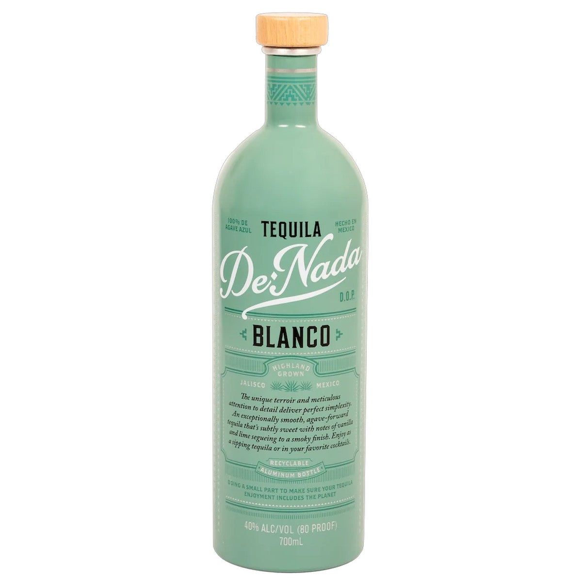 Tequila De Nada Blanco 700 ml