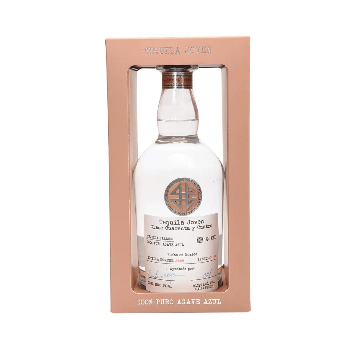Tequila Joven Clase Cuarenta y Cuatro