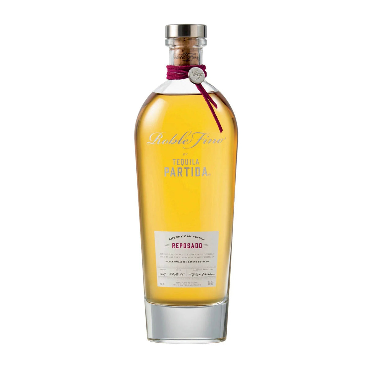 Partida Roble Fino RF Reposado Tequila 750 ml