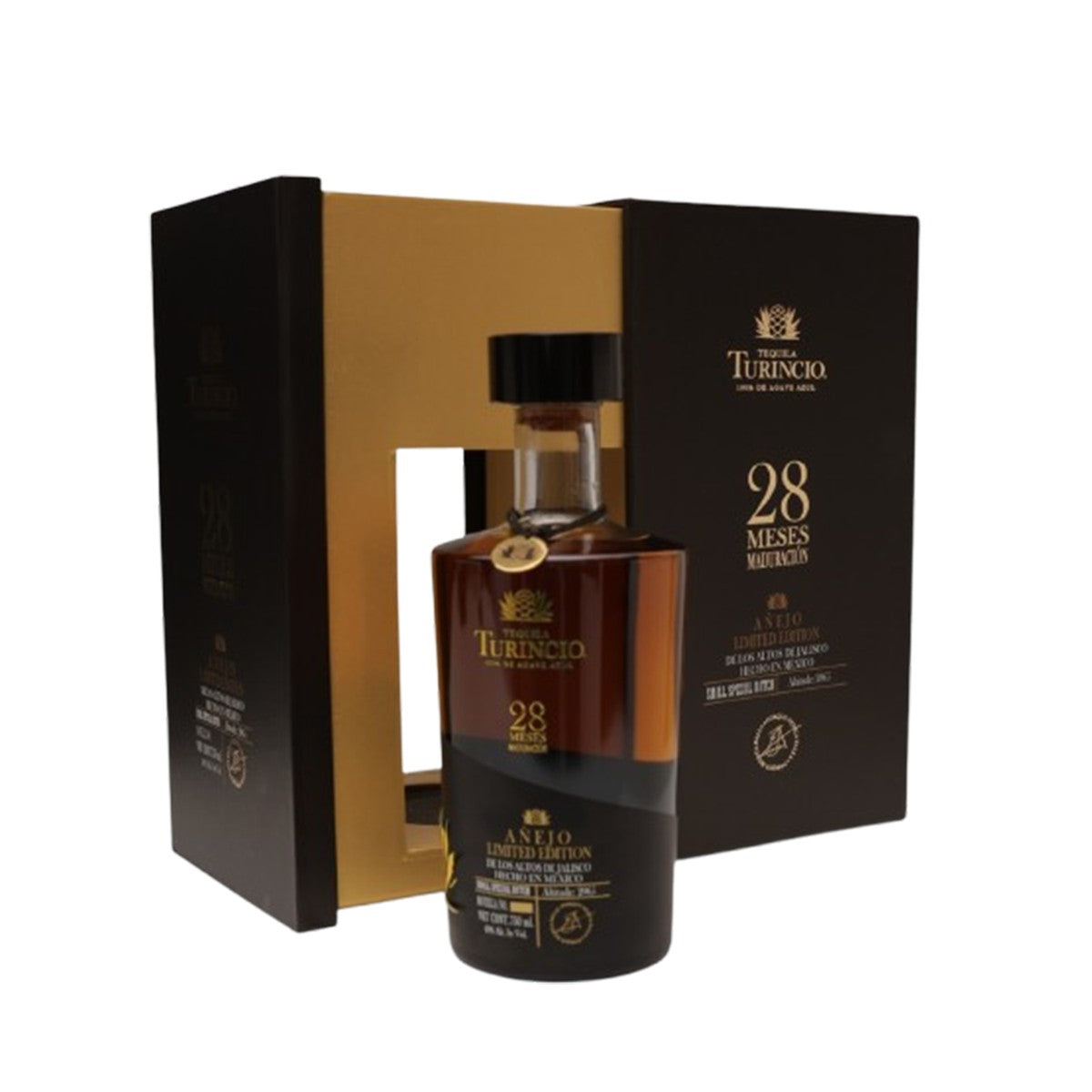 Tequila Turincio 28 Meses Maduración Añejo Limited Edition 750 ml