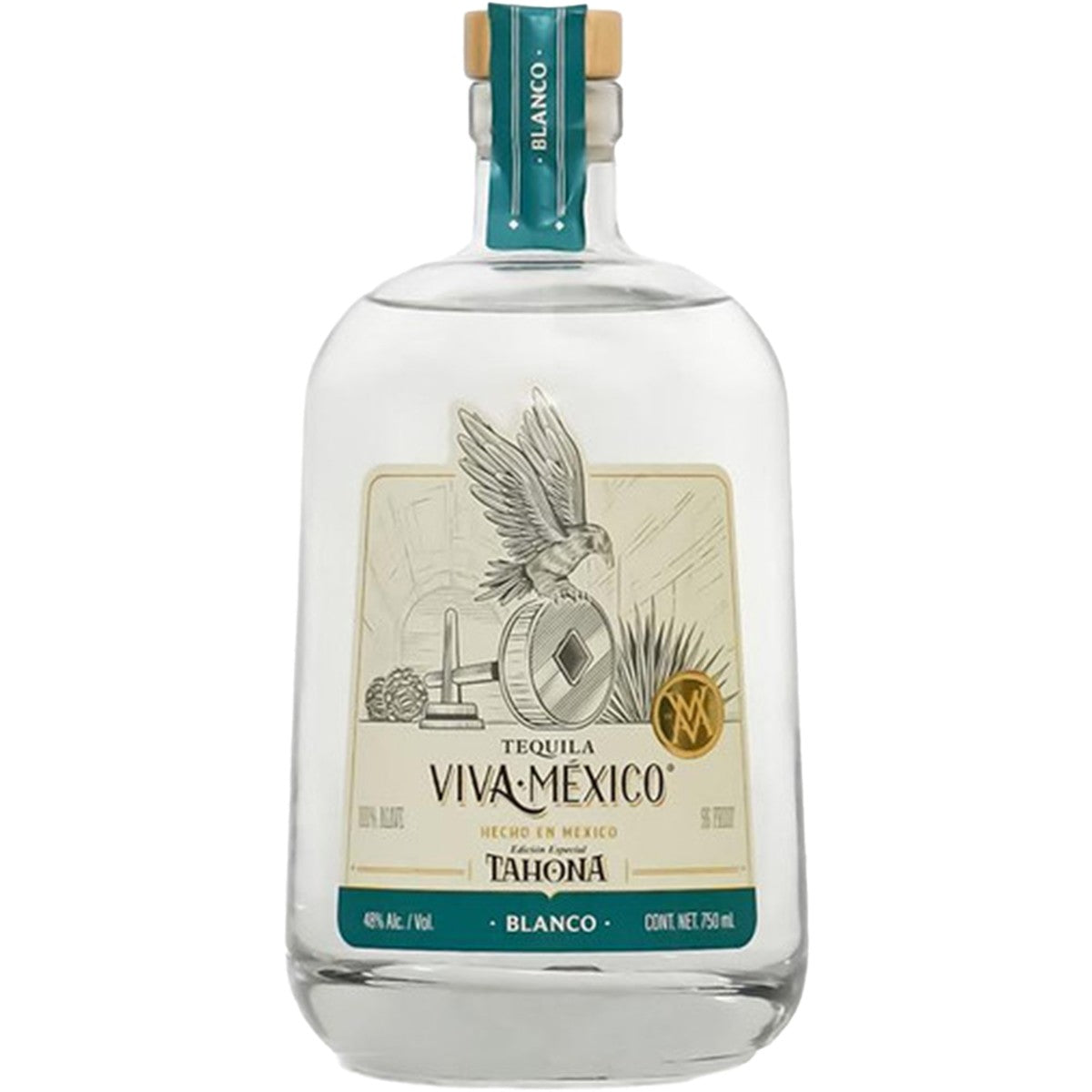 Tequila Viva Mexico Tahona Blanco 750 ml