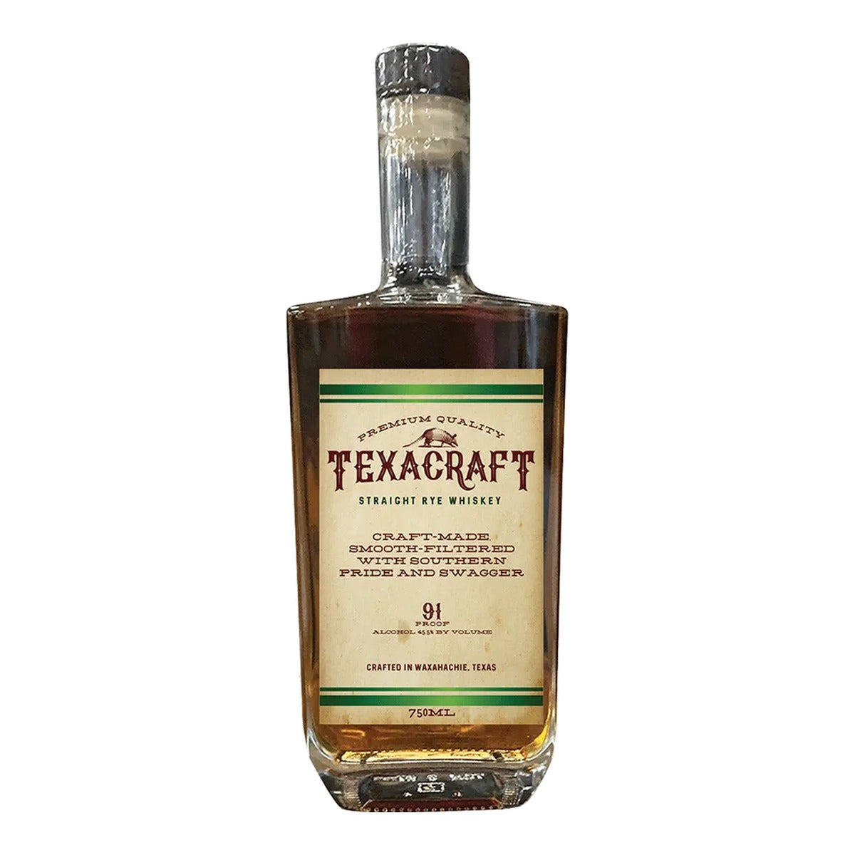 Texacraft Straight Rye Whiskey 750 ml