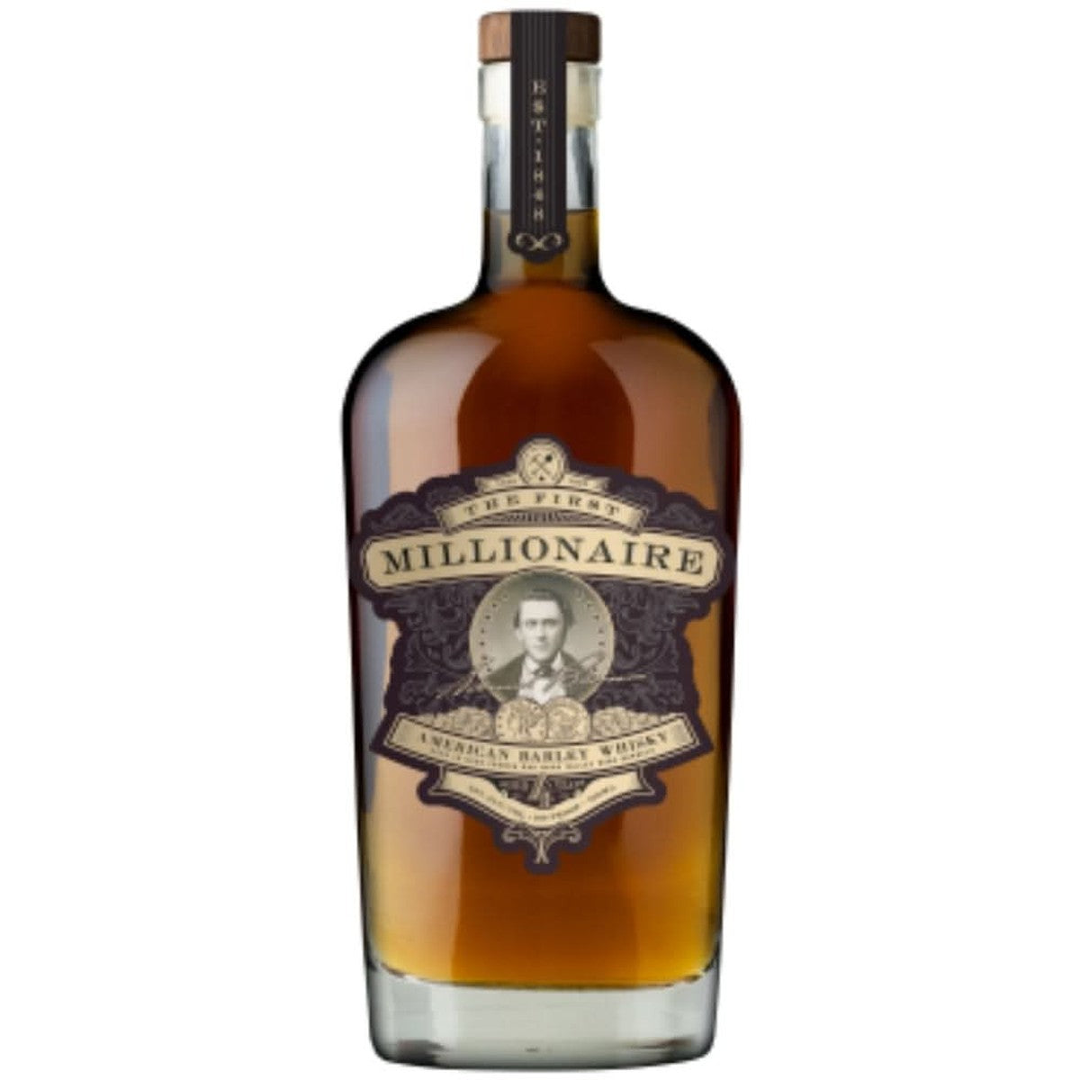The First Millionaire American Barley Whiskey 750 ml