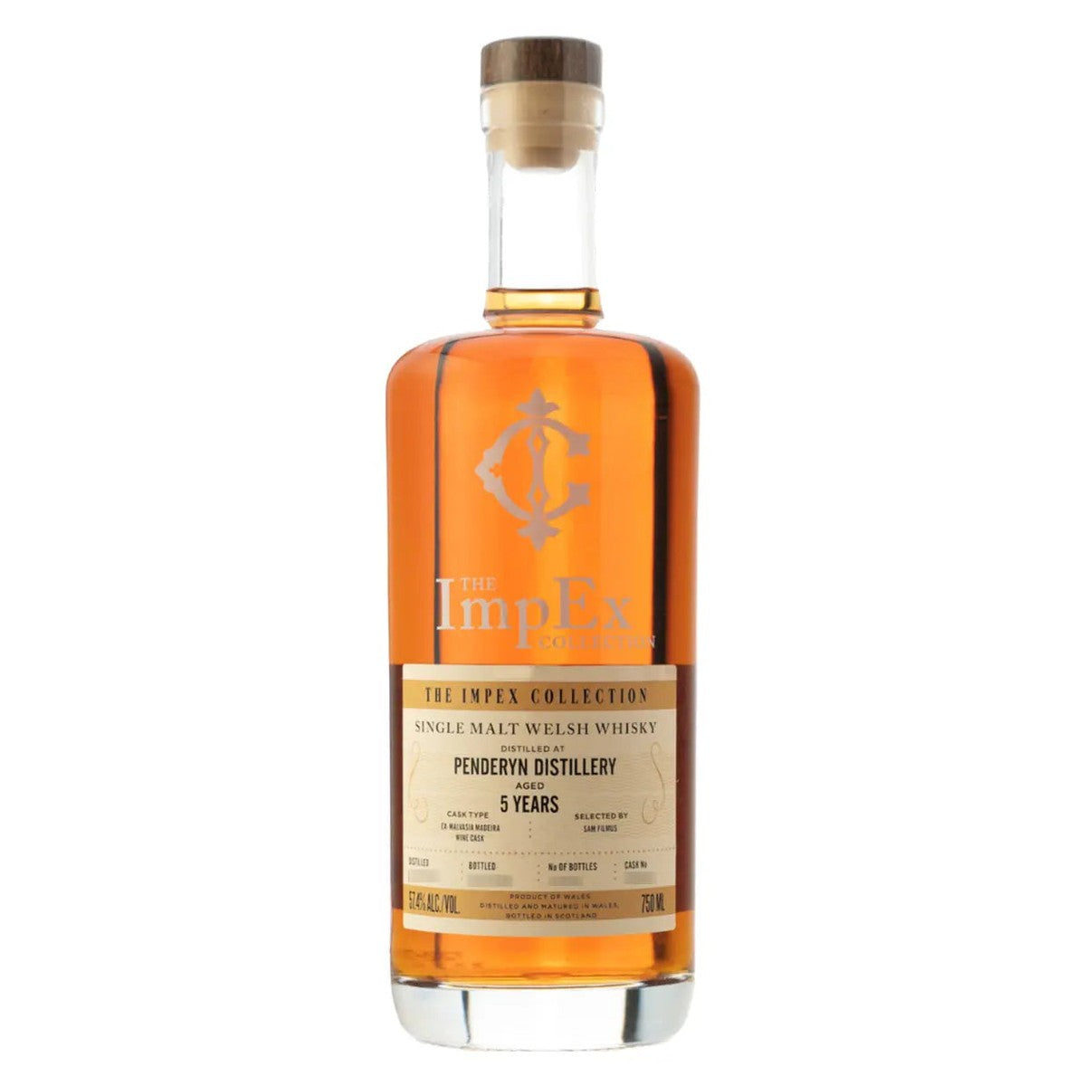The ImpEx Penderyn 5 Year ex - Malvasio Madeira Cask 138 750 ml