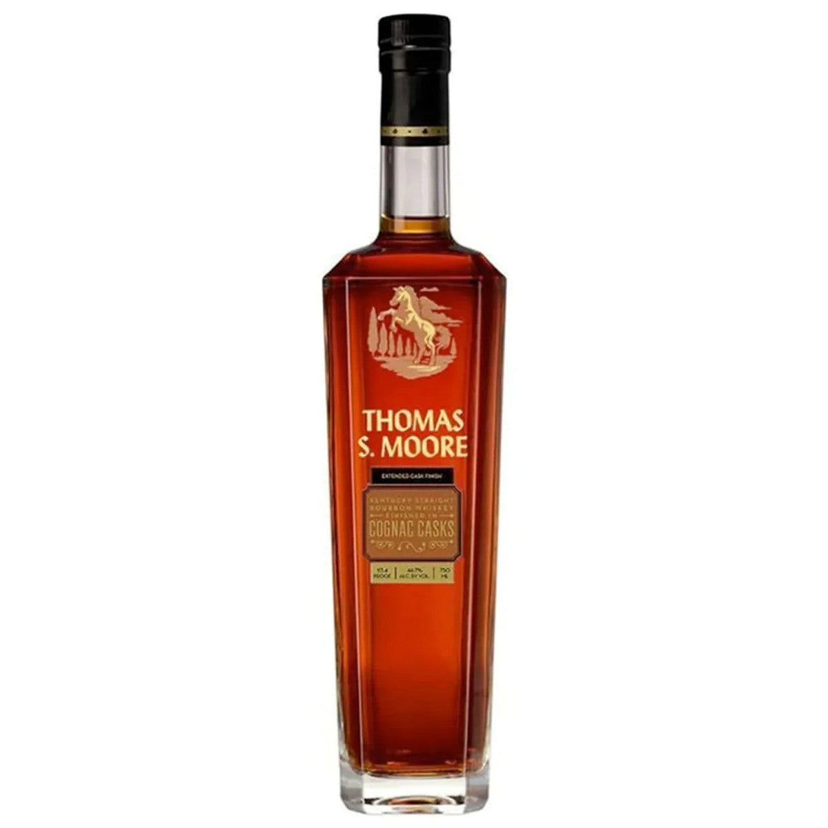 Thomas S. Moore Extended Casks Finish Kentucky Straight Whiskey Cognac Casks 750 ml