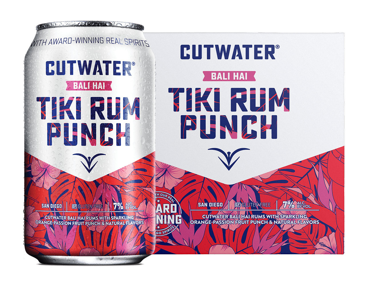 Cutwater Bali Hai Tiki Rum Punch (4 Pack) 355 ML