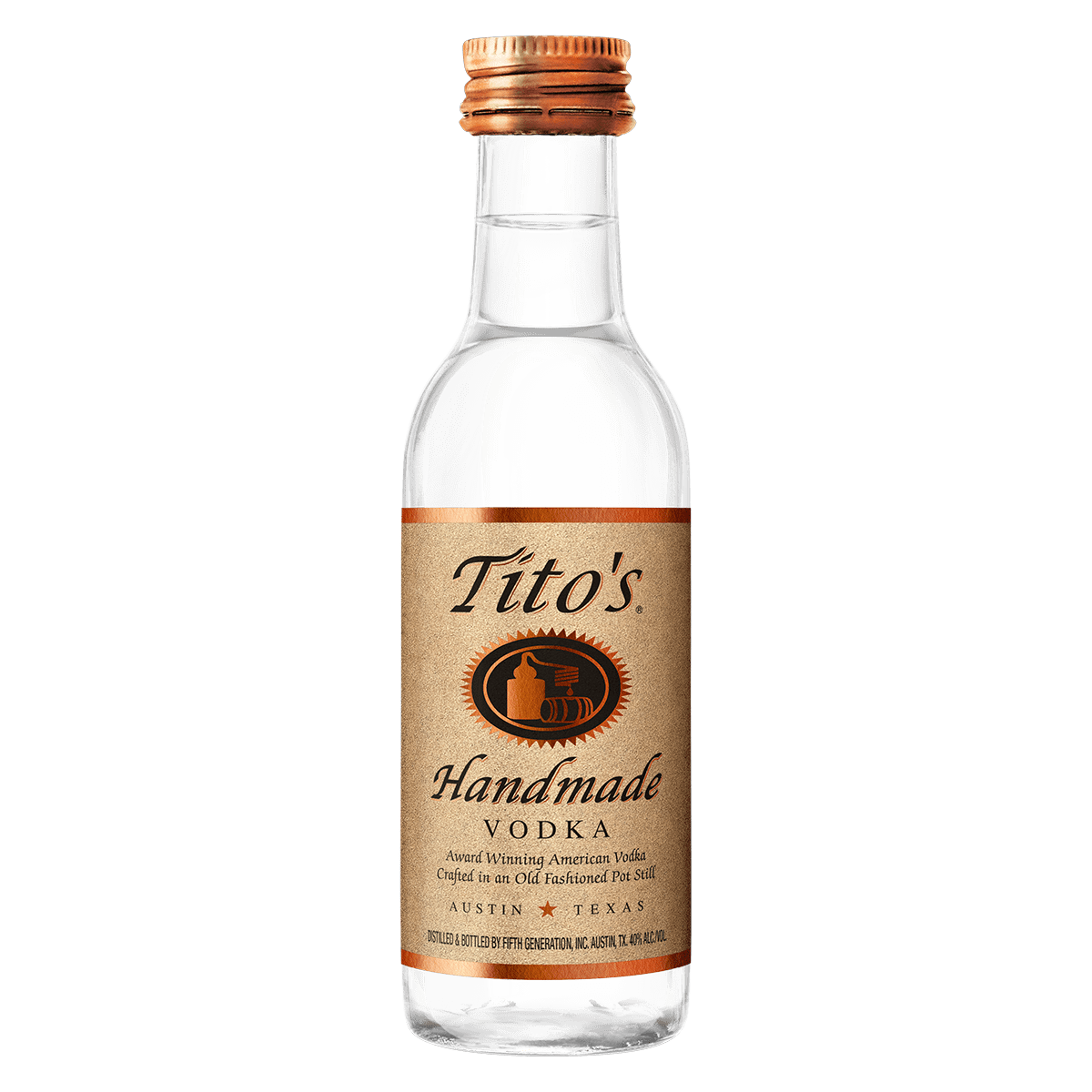Tito's Handmade Vodka 50 ml product image 8