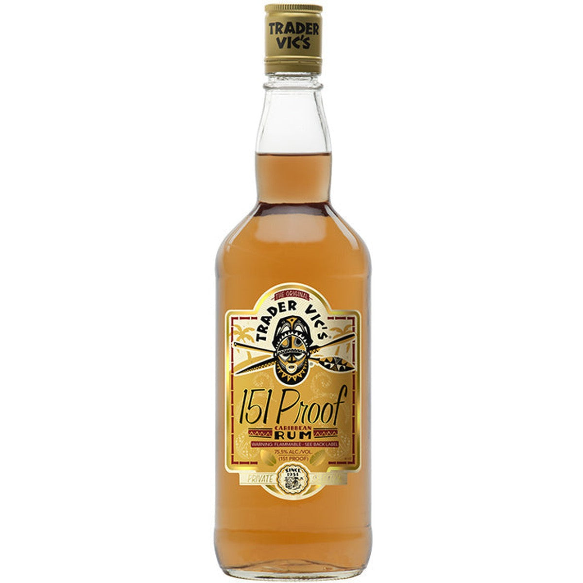 Trader Vics The Original Caribbean 151 Proof 750 ml