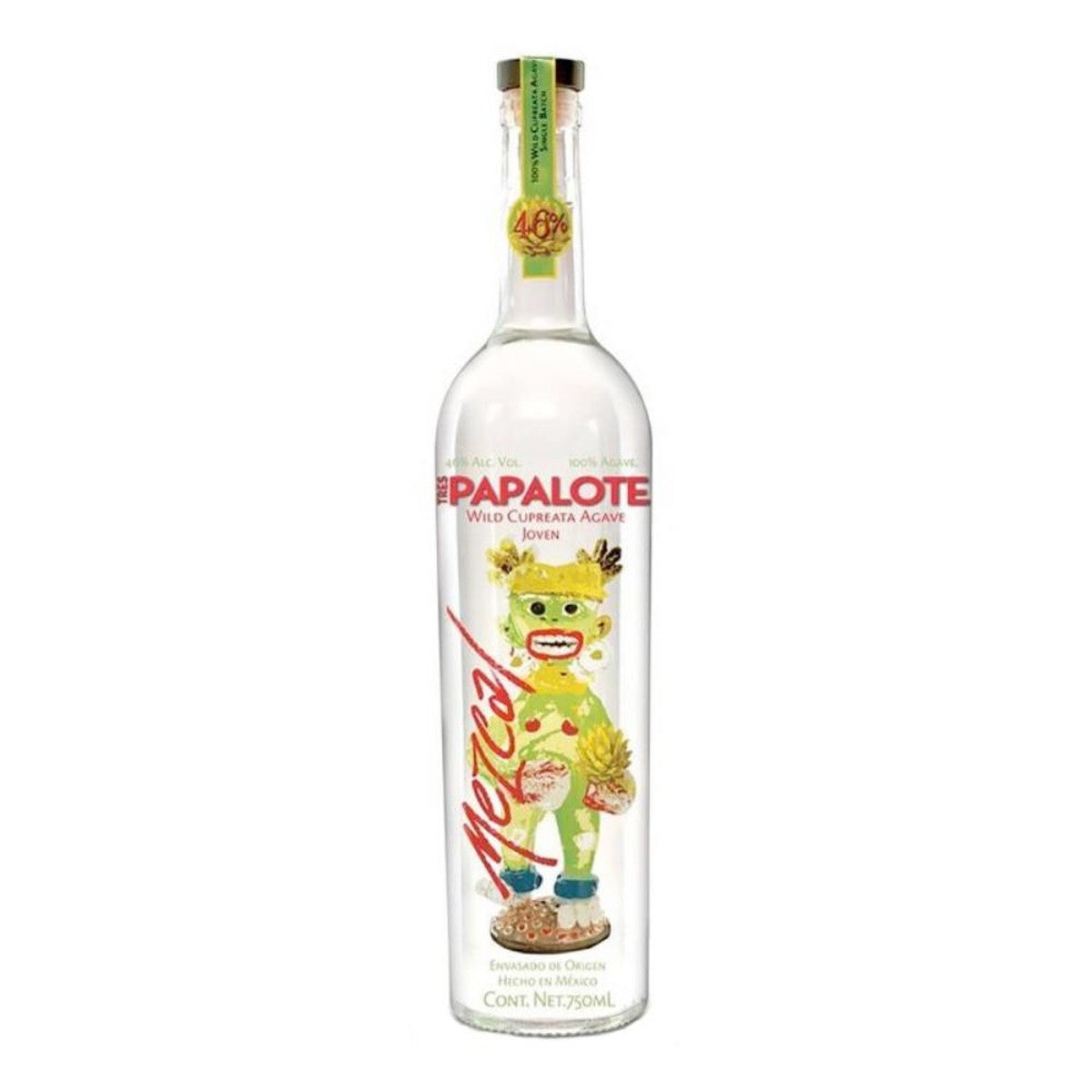 Tres Papalote Wild Cupreata Mezcal 750 ml