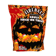 Fireball Cinnamon Adult trick or treat gift set bag 15 x