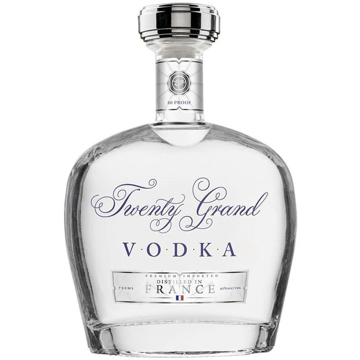 Twenty Grand Vodka France Silver