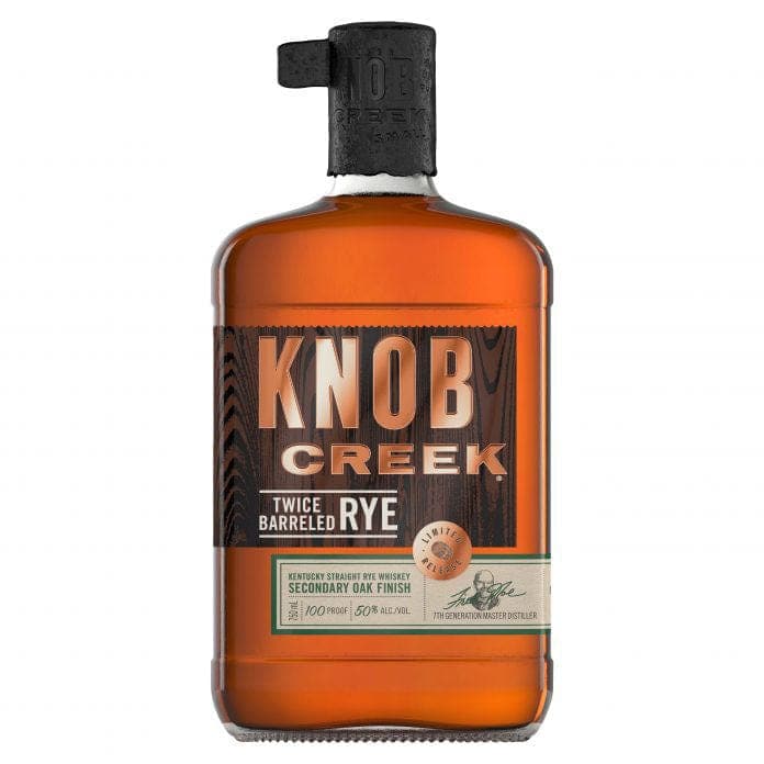Knob Creek Twice Barreled Kentucky Straight Rye Whiskey 750 ml