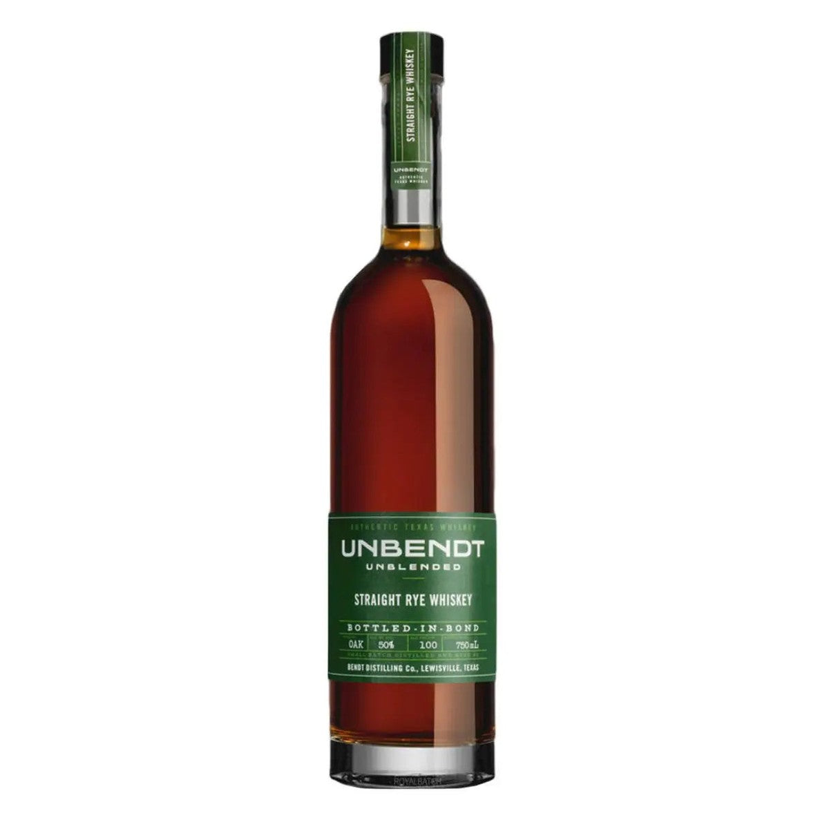 Unbendt Unblended Straight Rye Whiskey 750 ml
