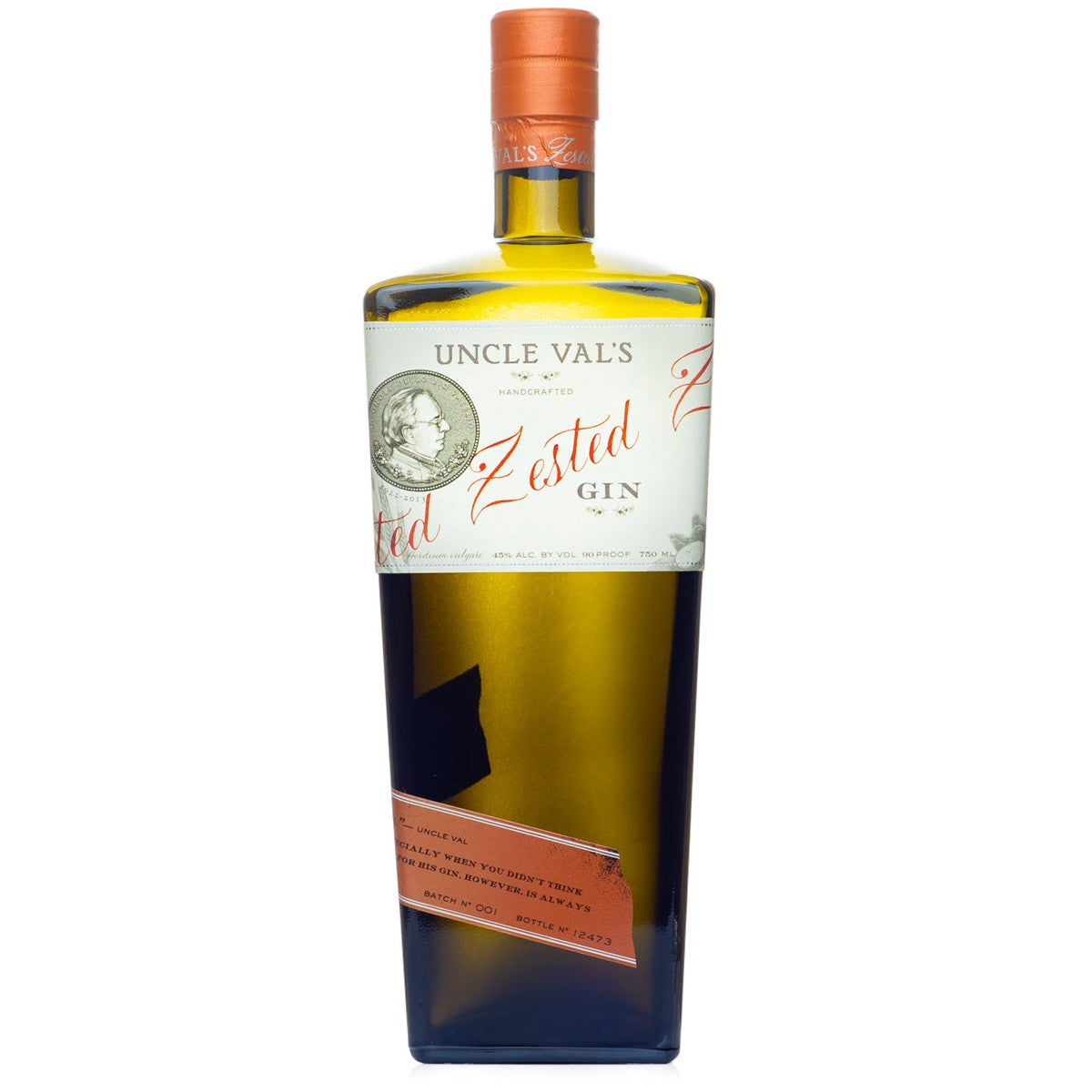 Uncle Vals Zested Gin 750 ml