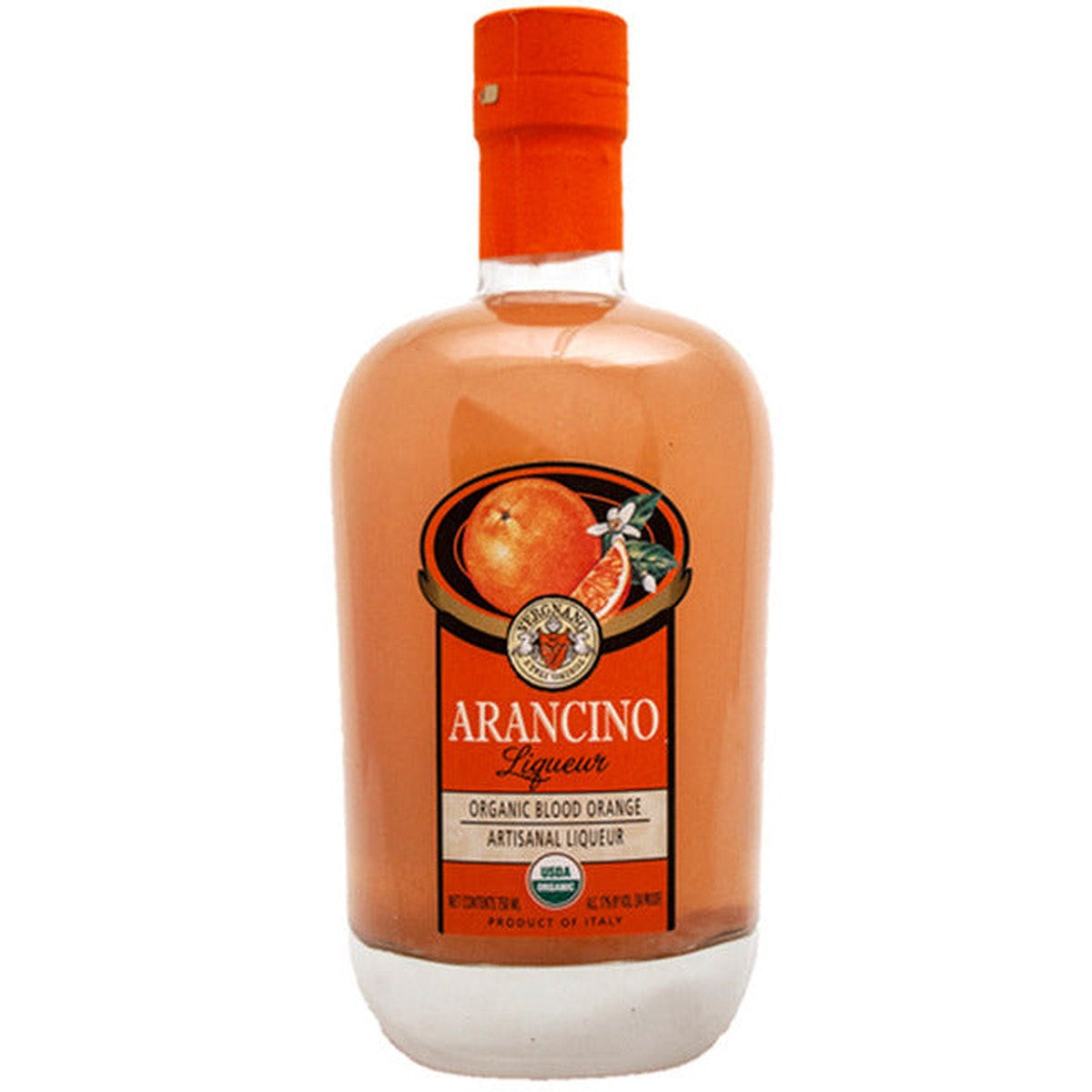 Vergnano Arancino Liqueur Organic Blood Orange 750 ml