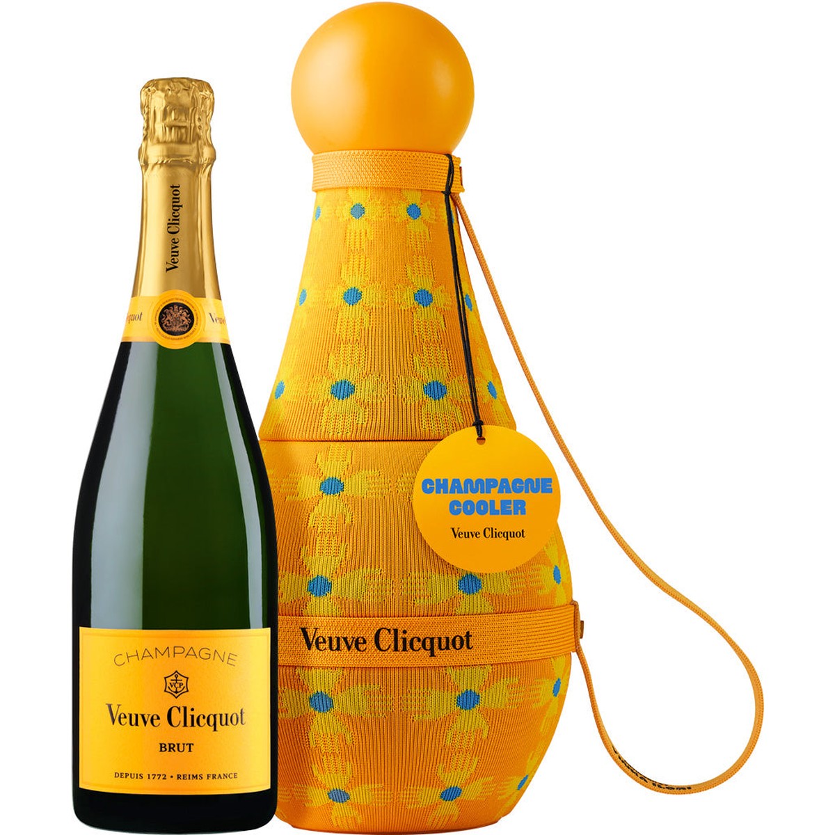 Veuve Clicquot Yellow Label Sun Totem – Limited Edition Crafted by Yinka Ilori