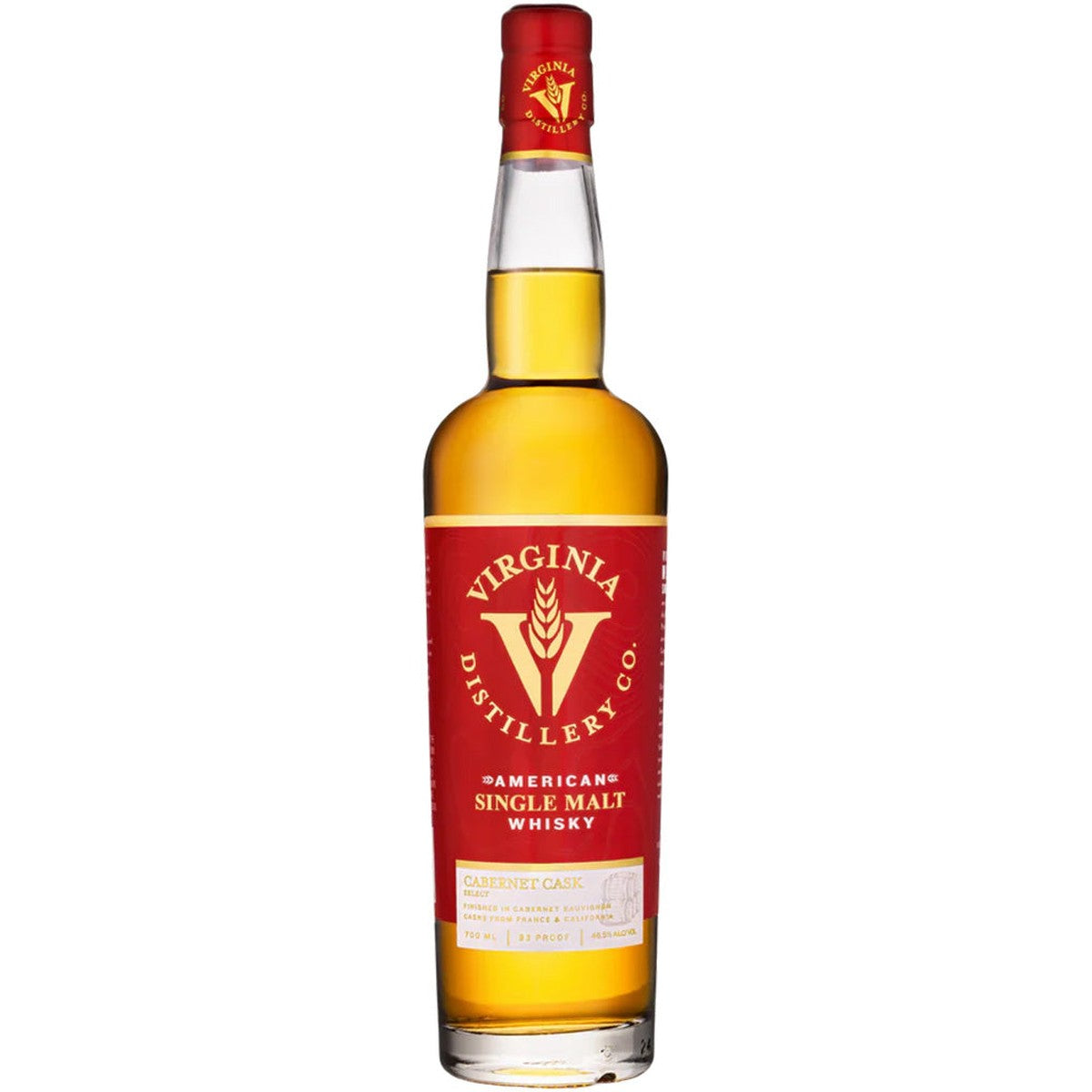 Virginia Distillery Co American Single Malt Cabernet Cask Select 700 ml