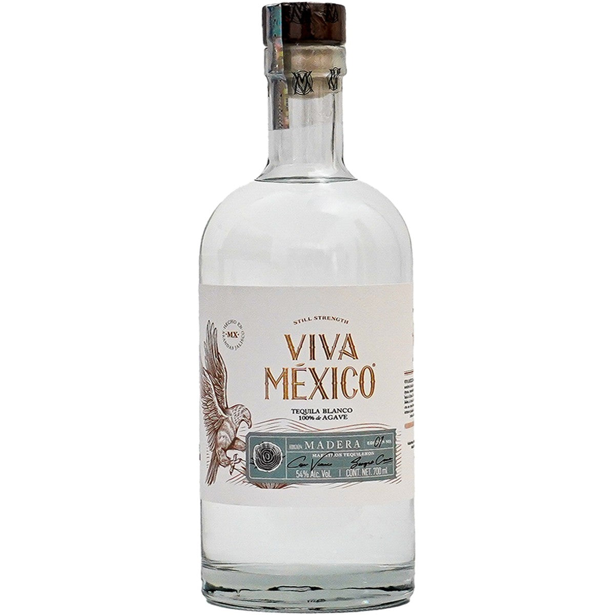 Viva Mexico Blanco Madera
