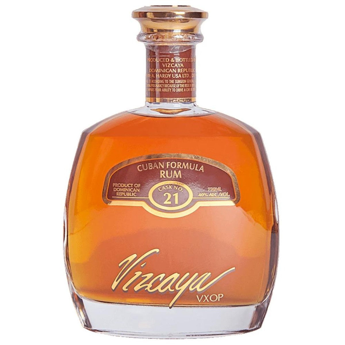 Vizcaya VXOP Cask 21 Rum 750 ml
