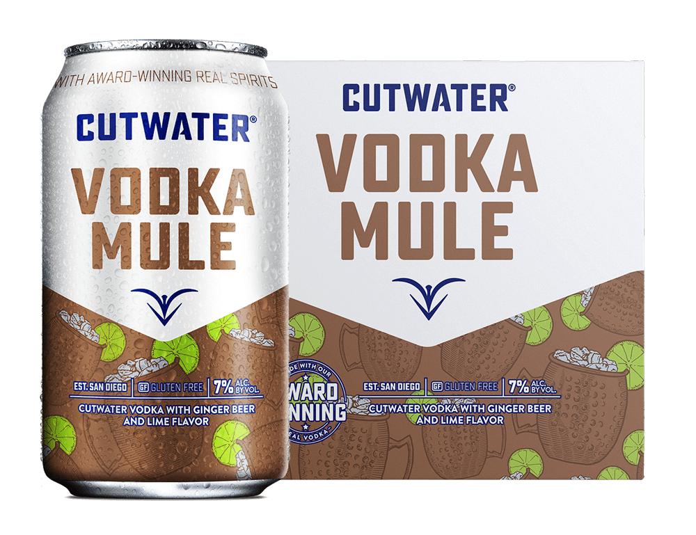 Cutwater Vodka Mule 4x355 ml