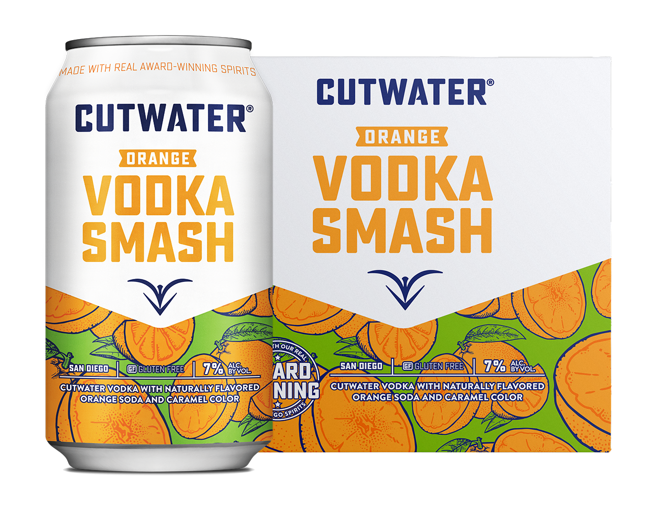 Cutwater Orange Vodka Smash 4x355 ml