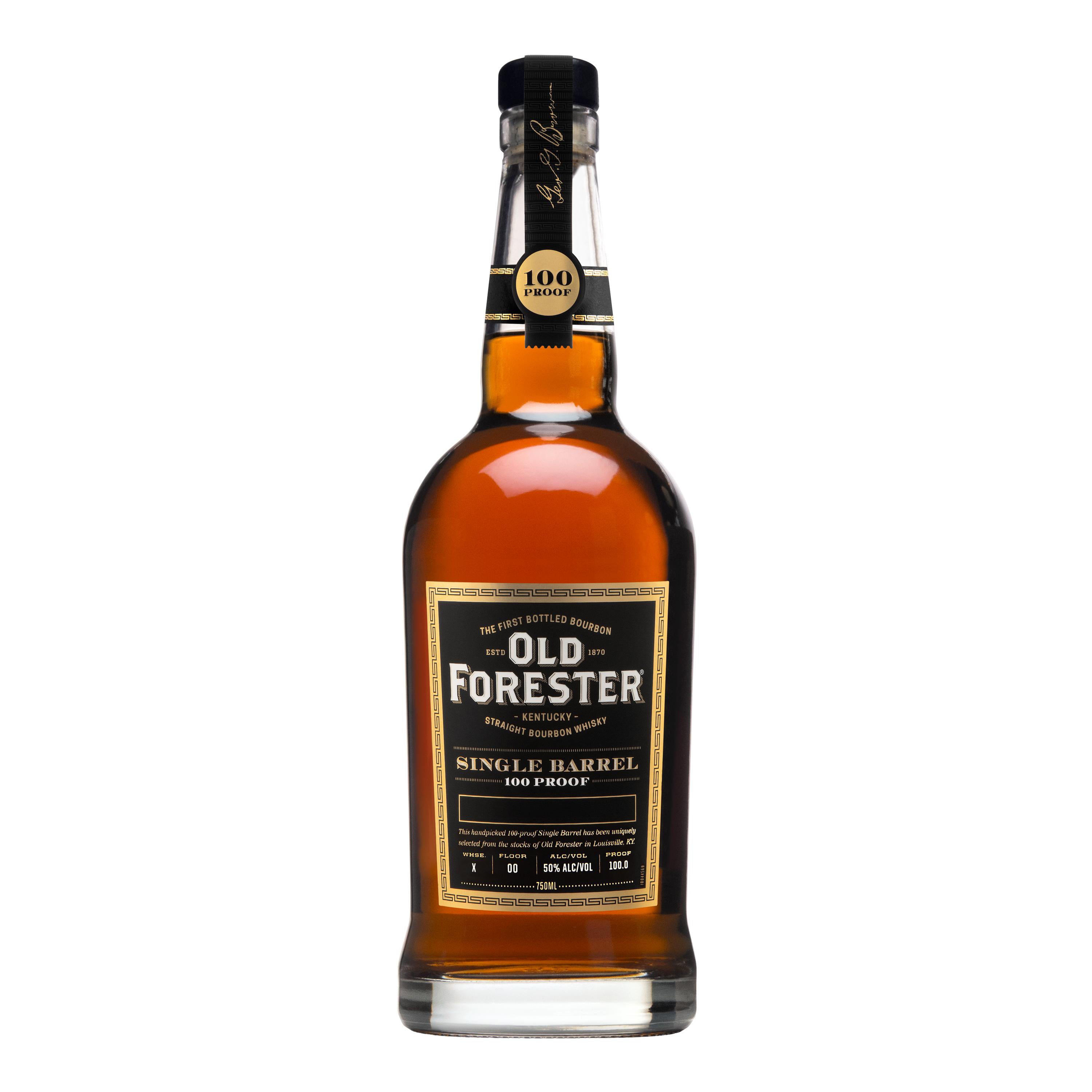 Old Forester Single Barrel 100 proof Warehouse J Floor 7