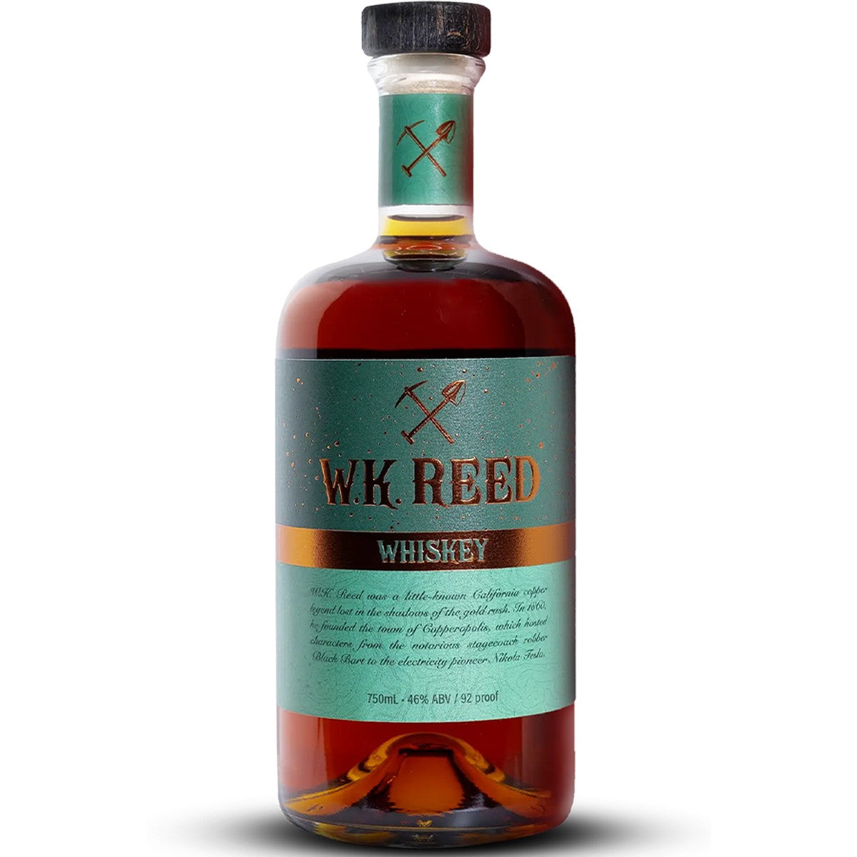 W.K.Reed whisky 92 proof