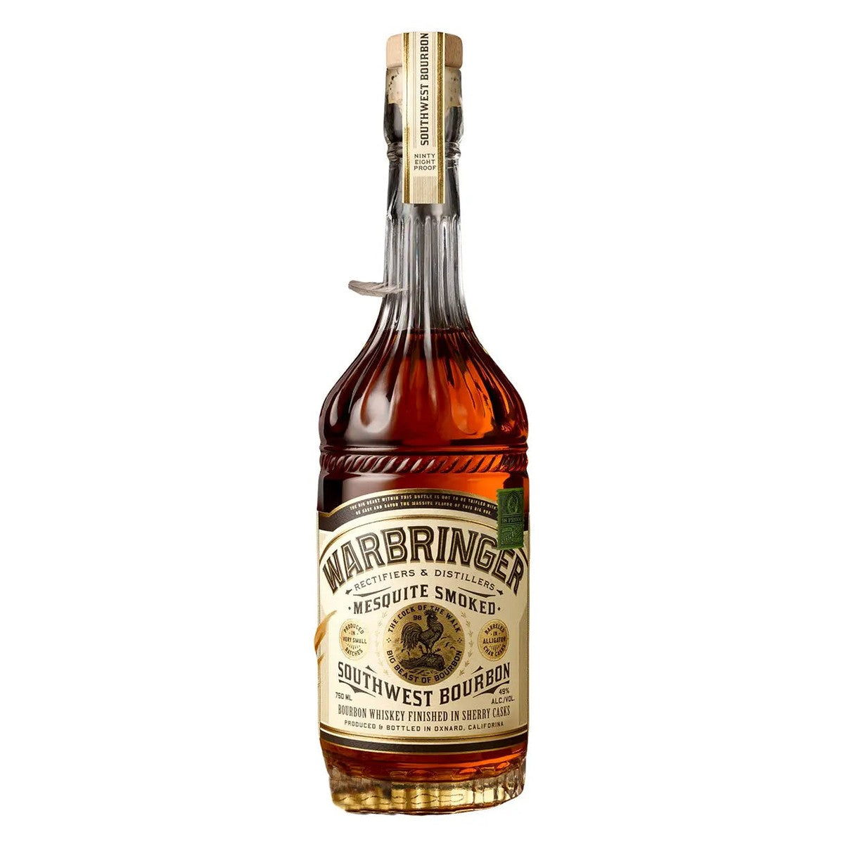 Warbringer Mesquite Smoked Southwest Bourbon 750 ml