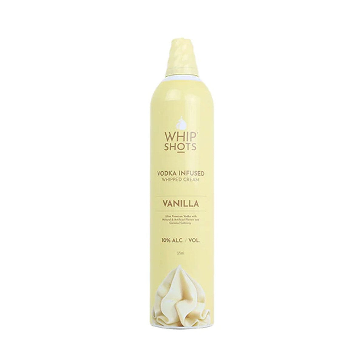 Whip Shots Vanilla Vodka Infused Whipped Cream 375 ml