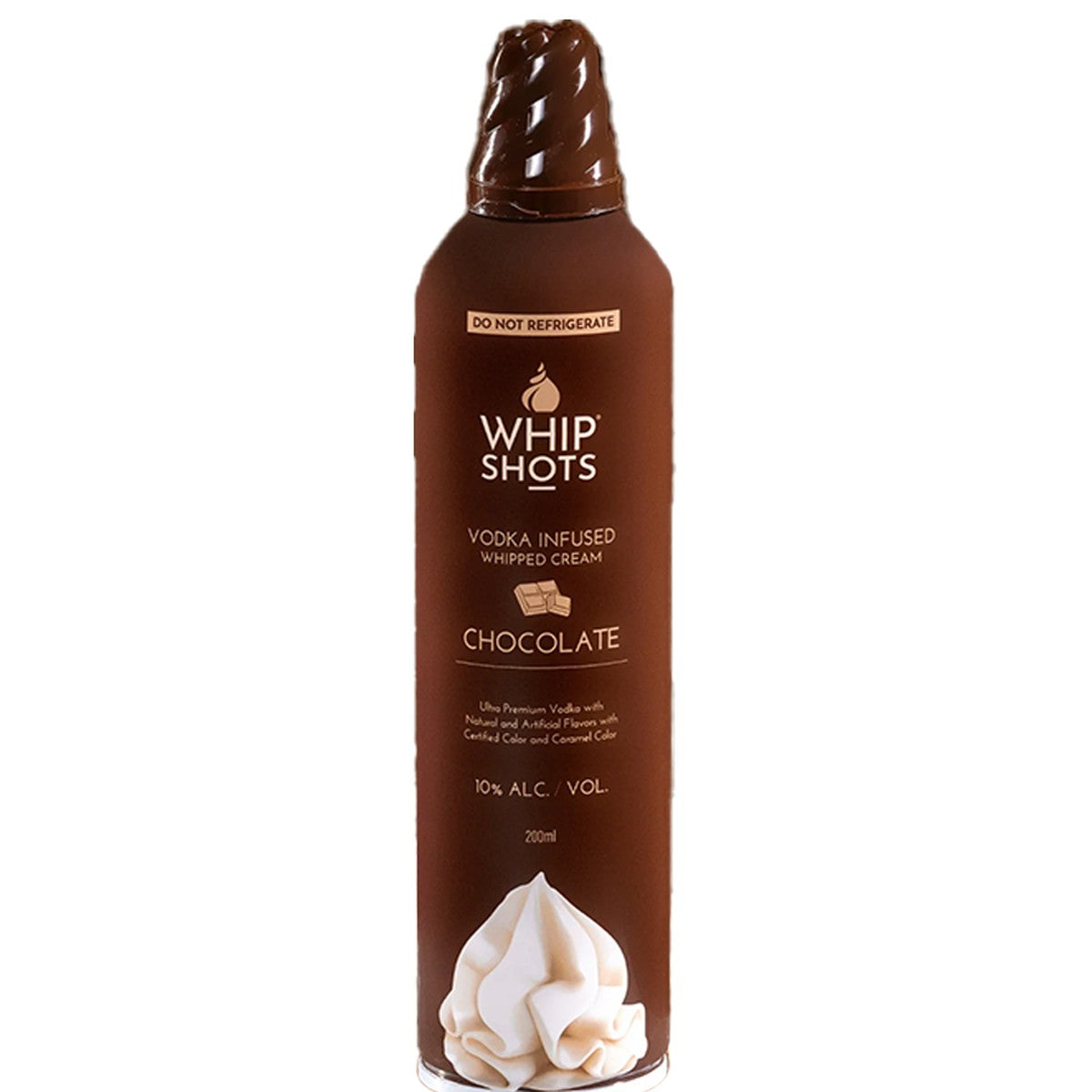 Whip Shots Vodka Infused Whipped Cream Chocolate 200 ml