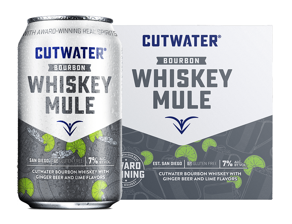 Cutwater Whiskey Mule 4x355 ml