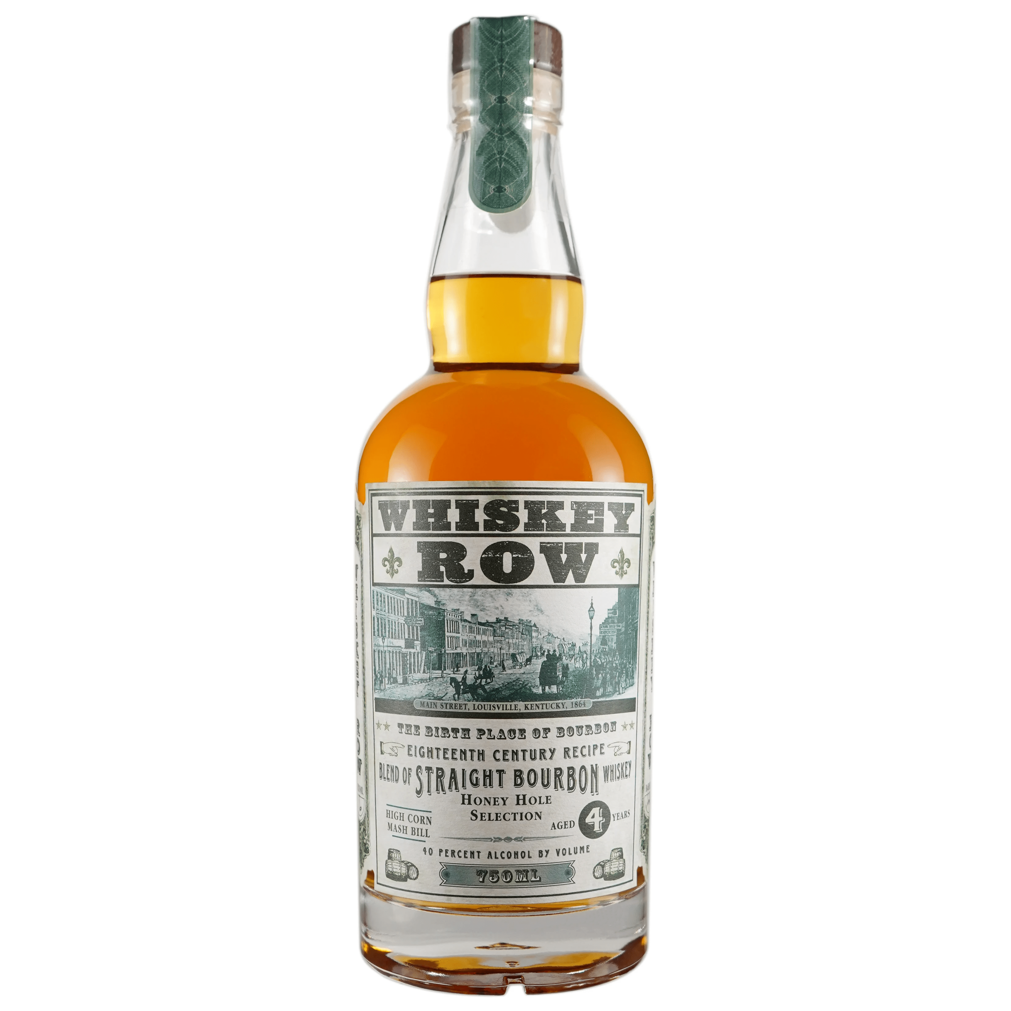Whiskey Row Straight Bourbon Honey Hole Selection 4 year